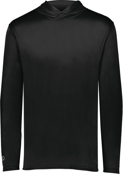 Am image of a Custom Holloway Momentum Hoodie in Black!