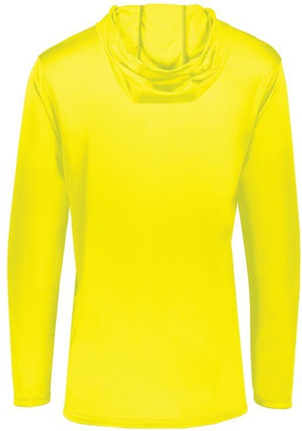 Am image of a Custom Holloway Momentum Hoodie in Safety Yellow!