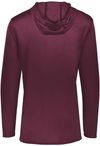 Am image of a Custom Holloway Momentum Hoodie in Maroon!