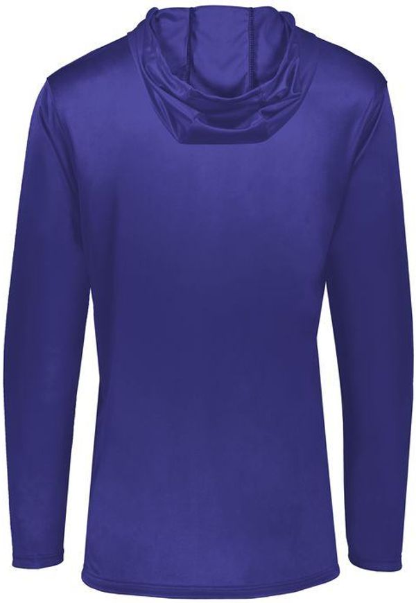 Am image of a Custom Holloway Momentum Hoodie in Purple!