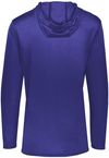 Am image of a Custom Holloway Momentum Hoodie in Purple!