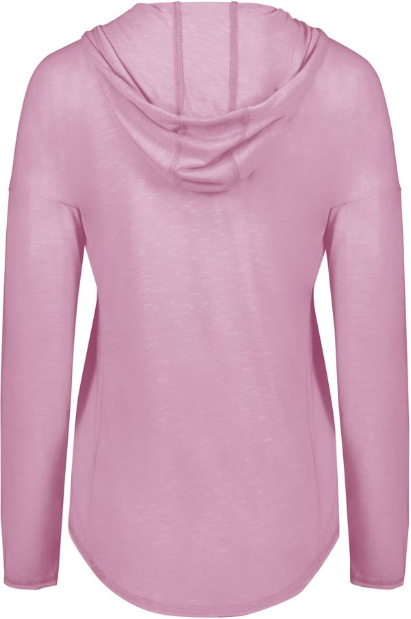 Am image of a Custom Holloway Ladies Monterey Hoodie in Dusty Rose Heather!