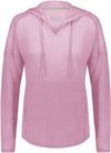 Am image of a Custom Holloway Ladies Monterey Hoodie in Dusty Rose Heather!