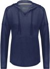 Am image of a Custom Holloway Ladies Monterey Hoodie in Navy Heather!