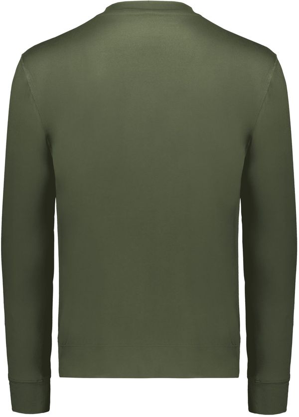 Am image of a Custom Holloway Ventura Soft Knit Crew in Olive!