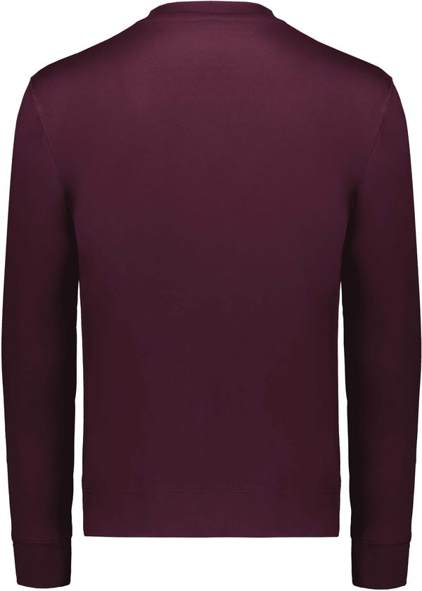 Am image of a Custom Holloway Ventura Soft Knit Crew in Maroon!