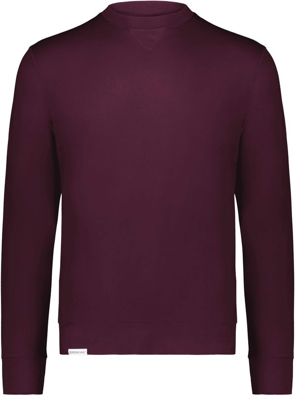 Am image of a Custom Holloway Ventura Soft Knit Crew in Maroon!