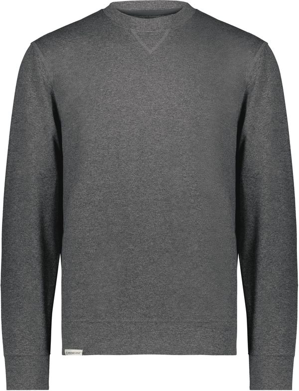 Am image of a Custom Holloway Ventura Soft Knit Crew in Carbon Heather!