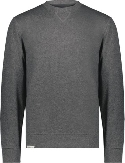 Am image of a Custom Holloway Ventura Soft Knit Crew in Carbon Heather!