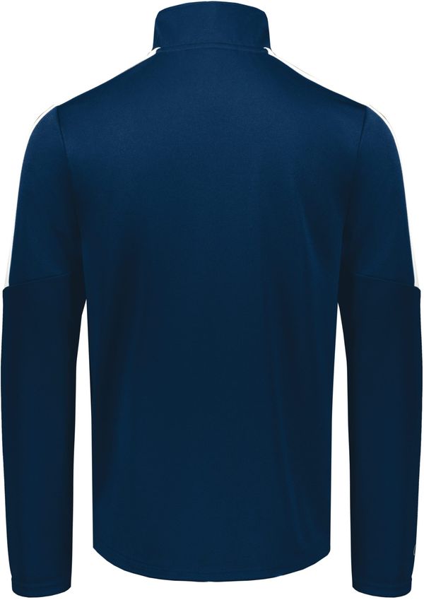 Am image of a Custom Holloway Youth Crosstown Jacket in Navy/White!