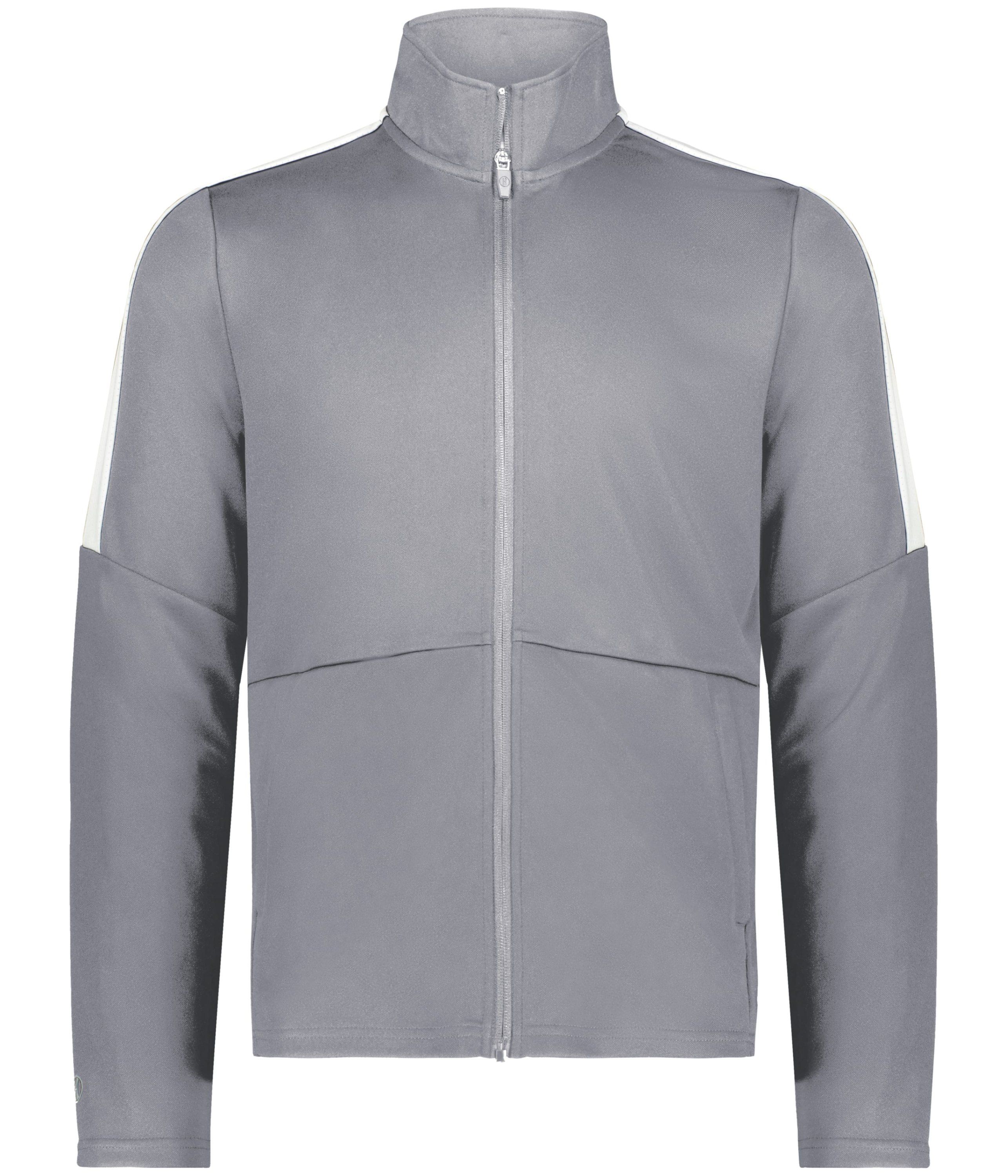 Holloway Youth Crosstown Jacket in Graphite/White