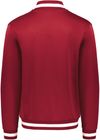 Am image of a Custom Holloway V Street Full Zip Jacket in Scarlet/White!