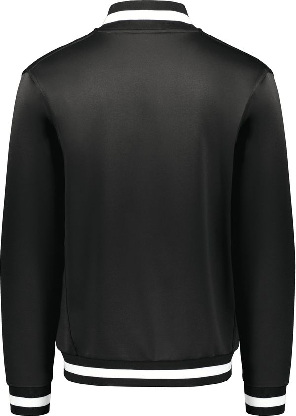 Am image of a Custom Holloway V Street Full Zip Jacket in Black/White!