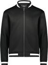 Am image of a Custom Holloway V Street Full Zip Jacket in Black/White!