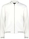 Am image of a Custom Holloway V Street Full Zip Jacket in White/Athletic Heather!