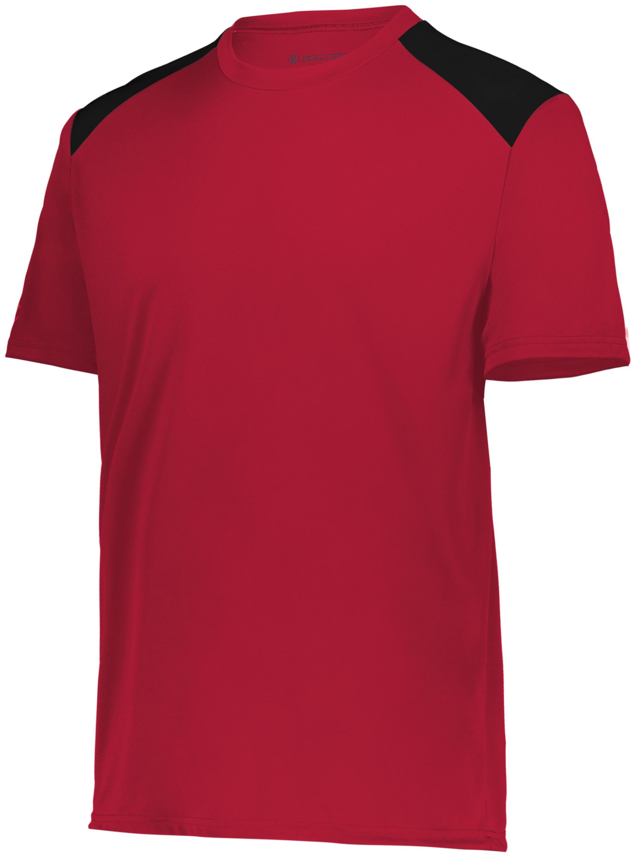 Holloway Youth Momentum Team Tee in Scarlet/Black
