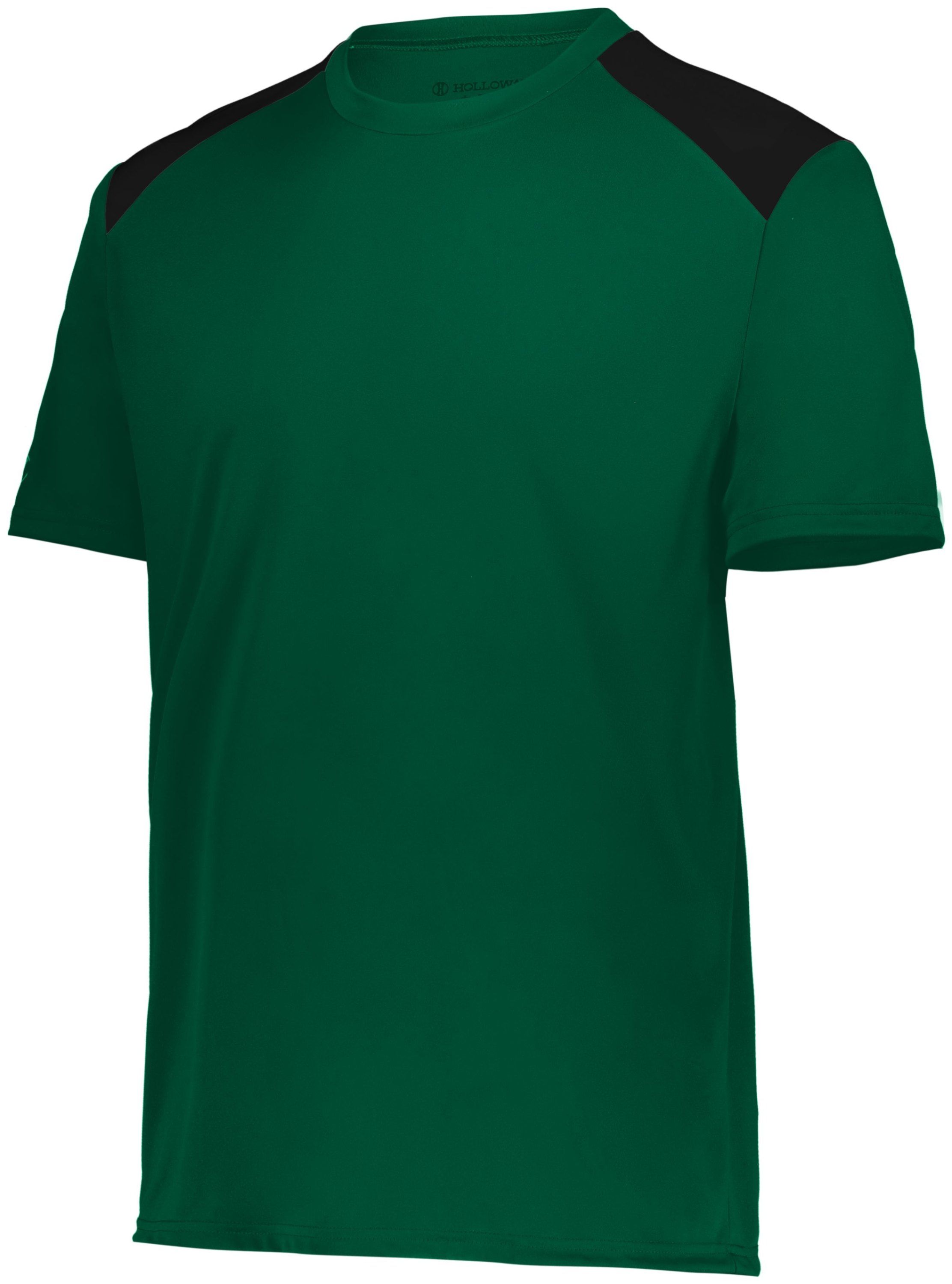 Holloway Youth Momentum Team Tee in Dark Green/Black
