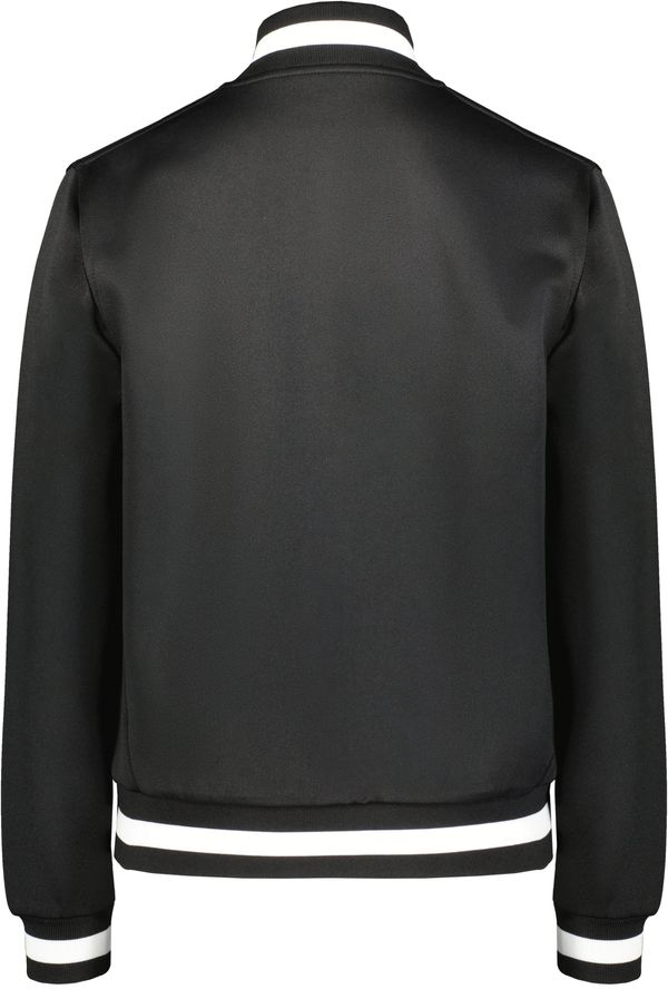 Am image of a Custom Holloway Ladies V Street Full Zip Jacket in Black/White!