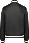 Am image of a Custom Holloway Ladies V Street Full Zip Jacket in Black/White!