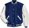 Am image of a Custom Holloway Award Jacket in Dark Royal/White!