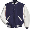 Am image of a Custom Holloway Award Jacket in Dark Navy/White!