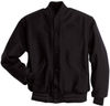 Am image of a Custom Holloway Letterman Jacket in Black!