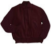 Am image of a Custom Holloway Varsity Jacket in Maroon!