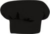 Am image of a Custom Chef Designs Chef Hat in Black!