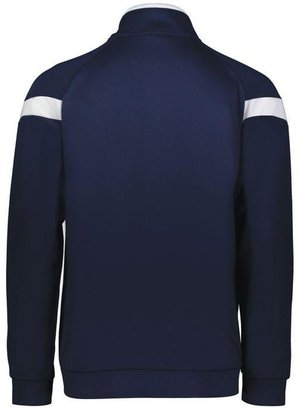 Am image of a Custom Holloway Limitless Jacket in Navy/White!