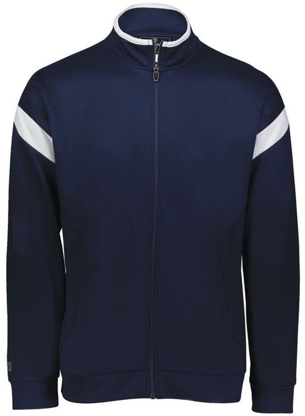 Am image of a Custom Holloway Limitless Jacket in Navy/White!
