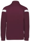 Am image of a Custom Holloway Limitless Jacket in Maroon/White!