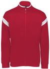 An image of a Custom Holloway Limitless Jacket in Scarlet/White!