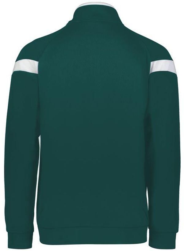 Am image of a Custom Holloway Limitless Jacket in Dark Green/White!