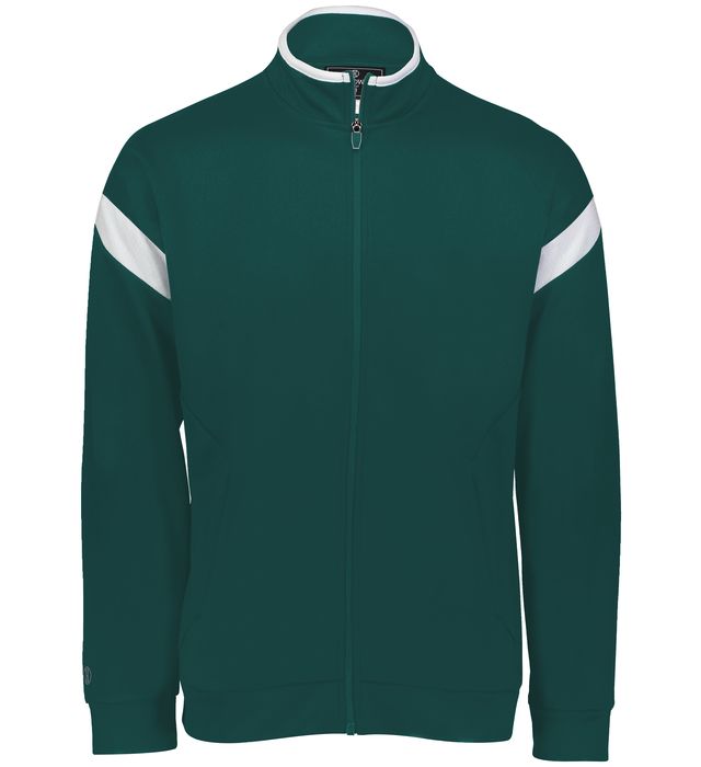 Holloway Limitless Jacket in Dark Green/White
