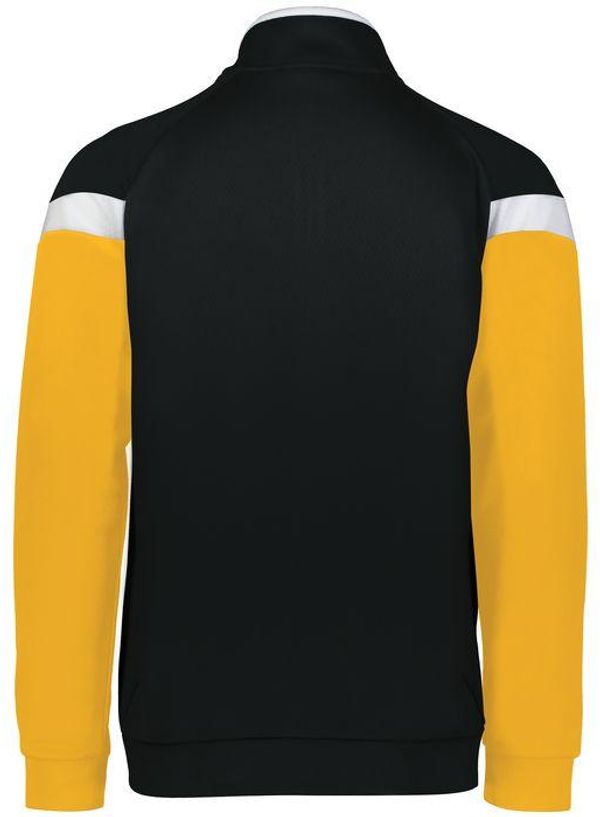 An image of a Custom Holloway Limitless Jacket in Black/White/Gold!