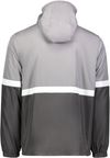 Am image of a Custom Holloway Youth Turnabout Reversible Jacket in Athletic Grey/Carbon!