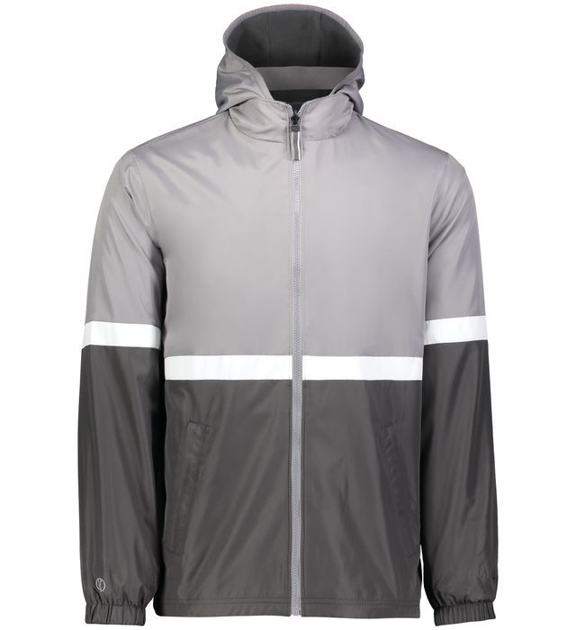 Holloway Turnabout Reversible Jacket in Athletic Grey/Carbon