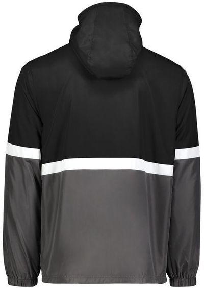 Am image of a Custom Holloway Turnabout Reversible Jacket in Black/Carbon!