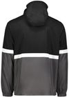 Am image of a Custom Holloway Turnabout Reversible Jacket in Black/Carbon!