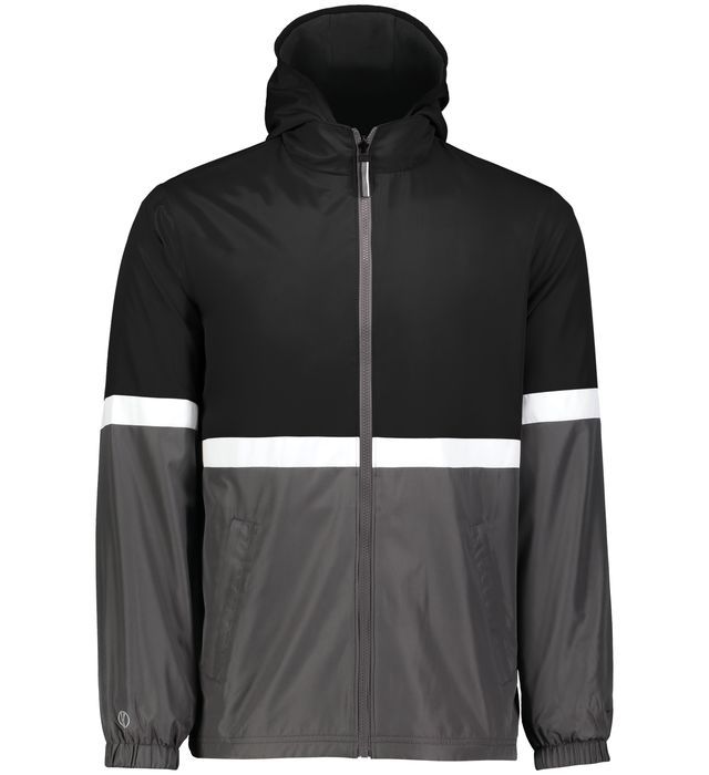 Holloway Turnabout Reversible Jacket in Black/Carbon
