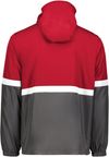 Am image of a Custom Holloway Youth Turnabout Reversible Jacket in Scarlet/Carbon!