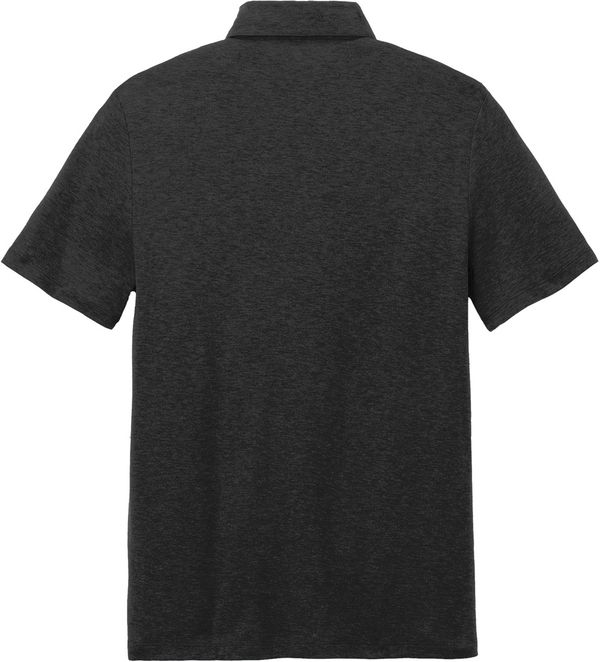 Am image of a Custom Ogio Command Polo in Blacktop!