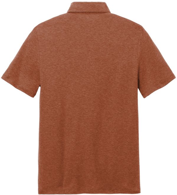 Am image of a Custom Ogio Command Polo in Deep Rust!