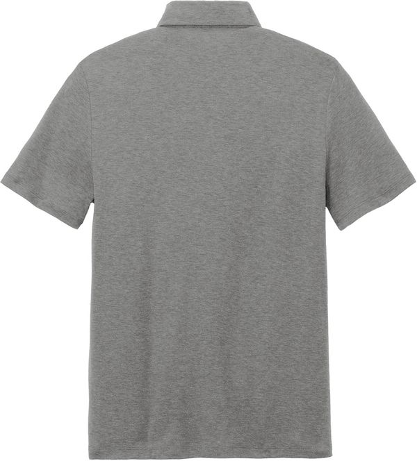 Am image of a Custom Ogio Command Polo in Gear Grey!