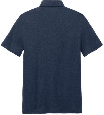 Am image of a Custom Ogio Command Polo in River Blue Navy!