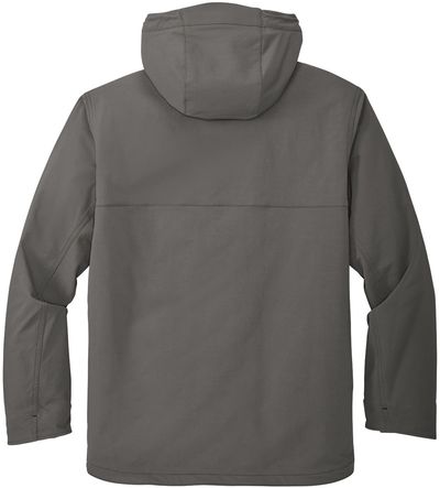 Am image of a Custom Carhartt Super Dux Insulated Hooded Coat in Gravel!
