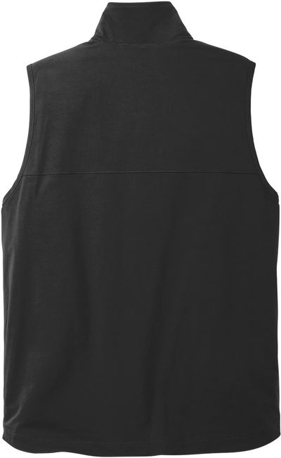 Am image of a Custom Carhartt Super Dux Soft Shell Vest in Black!