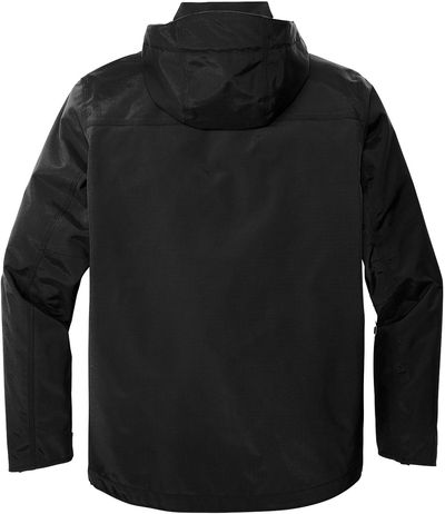 Am image of a Custom Carhartt Storm Defender Shoreline Jacket in Black!