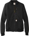 Am image of a Custom Carhartt Women’s Rugged Flex Crawford Jacket in Black!