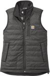 Am image of a Custom Carhartt Womens Gilliam Vest in Shadow Grey!